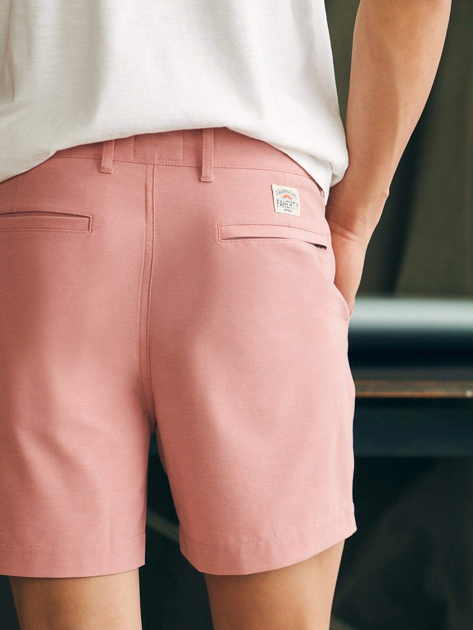 All Day Shorts (5" Inseam) - Faded Flag - Faherty Brand