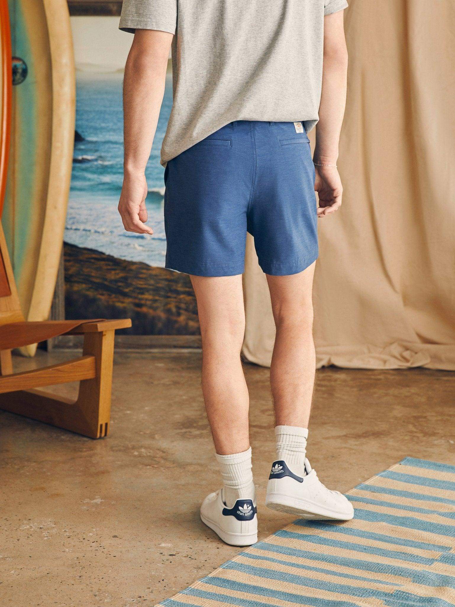 All Day Shorts (5" Inseam) - Navy - Faherty Brand