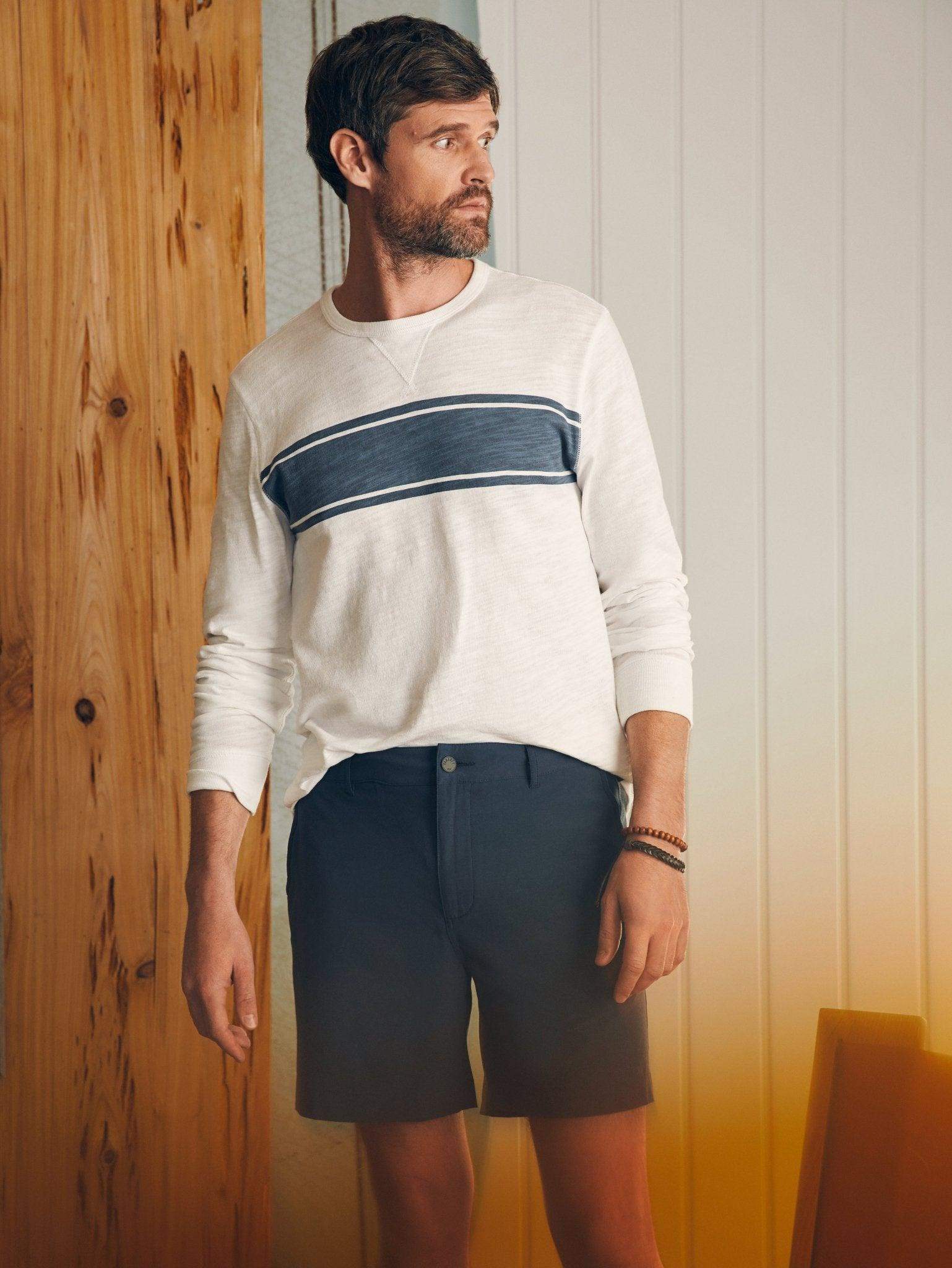 All Day Shorts (7" Inseam) - Dark Blue Nights - Faherty Brand