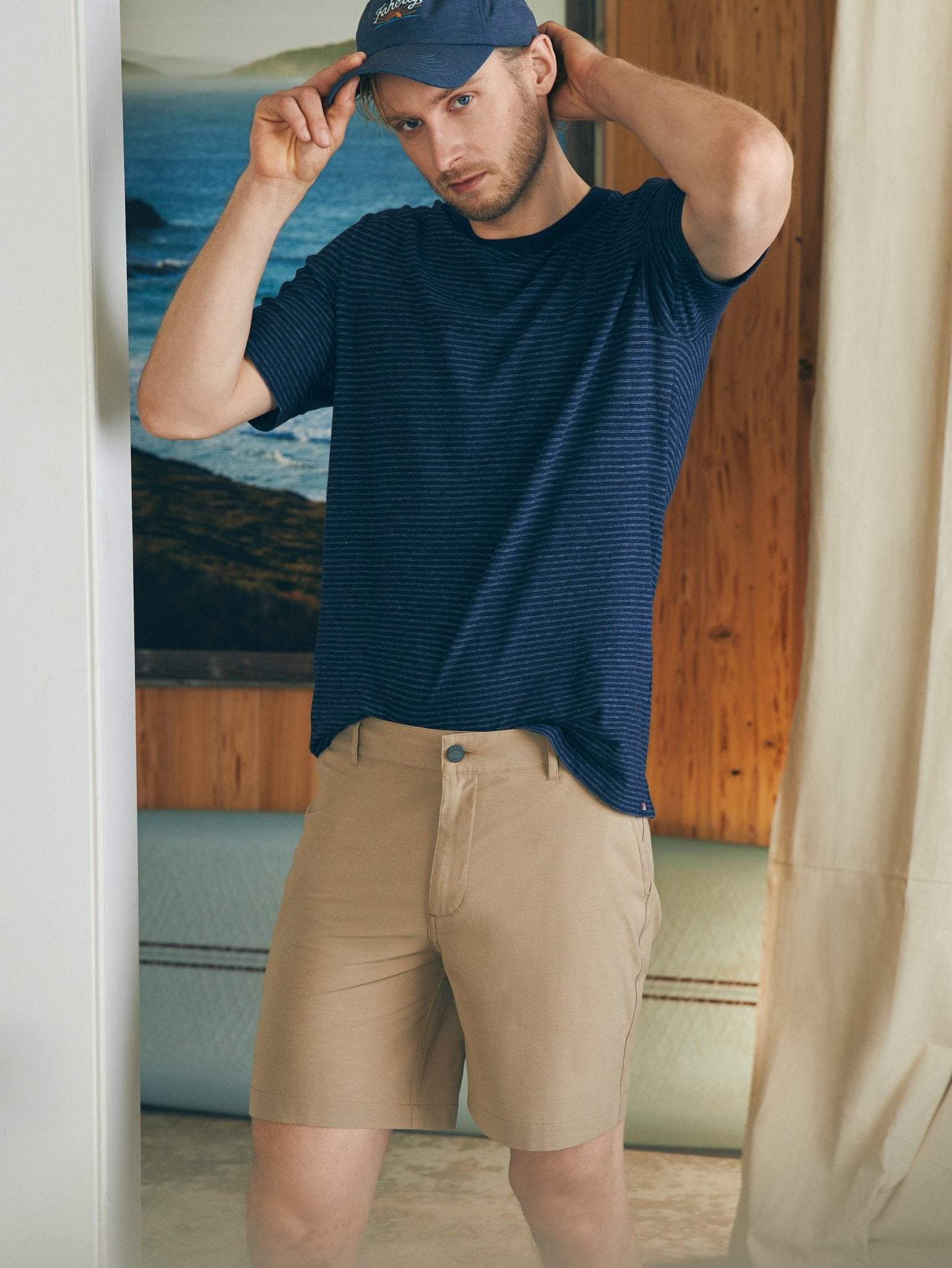 All Day Shorts (7" Inseam) - Khaki - Faherty Brand