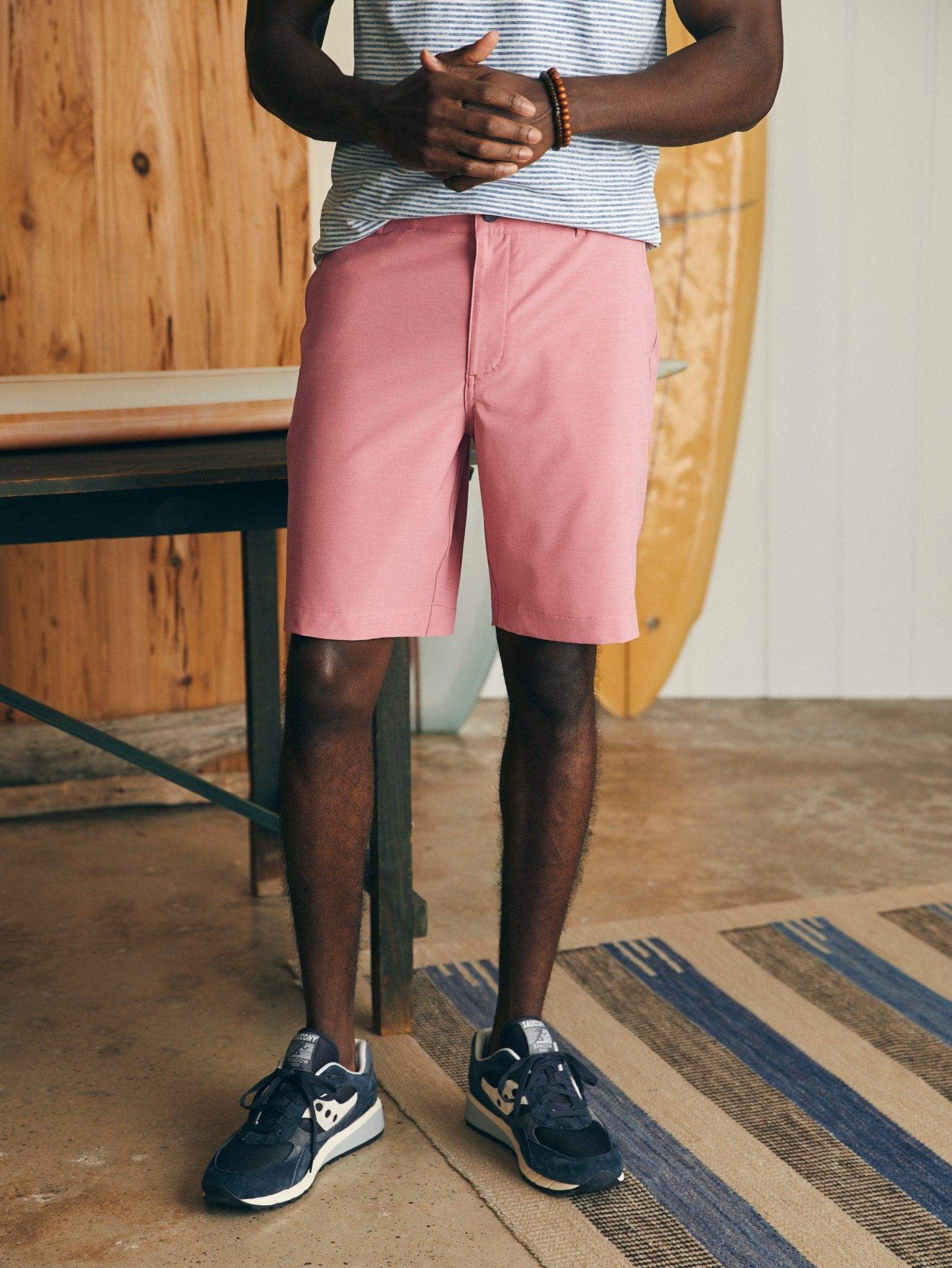All Day Shorts (9" Inseam) - Faded Flag - Faherty Brand