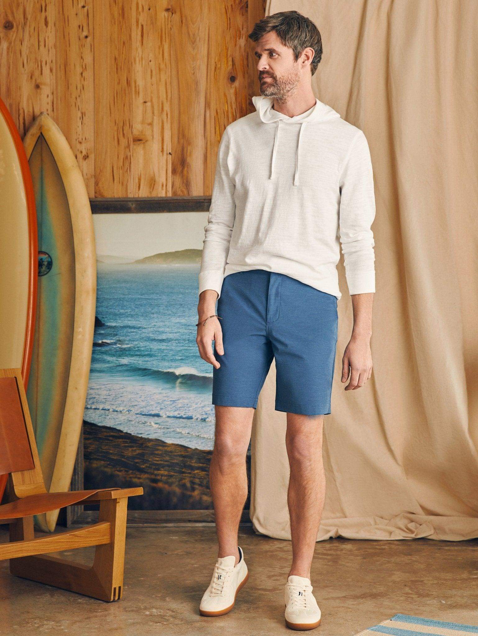 All Day Shorts (9" Inseam) - Navy - Faherty Brand