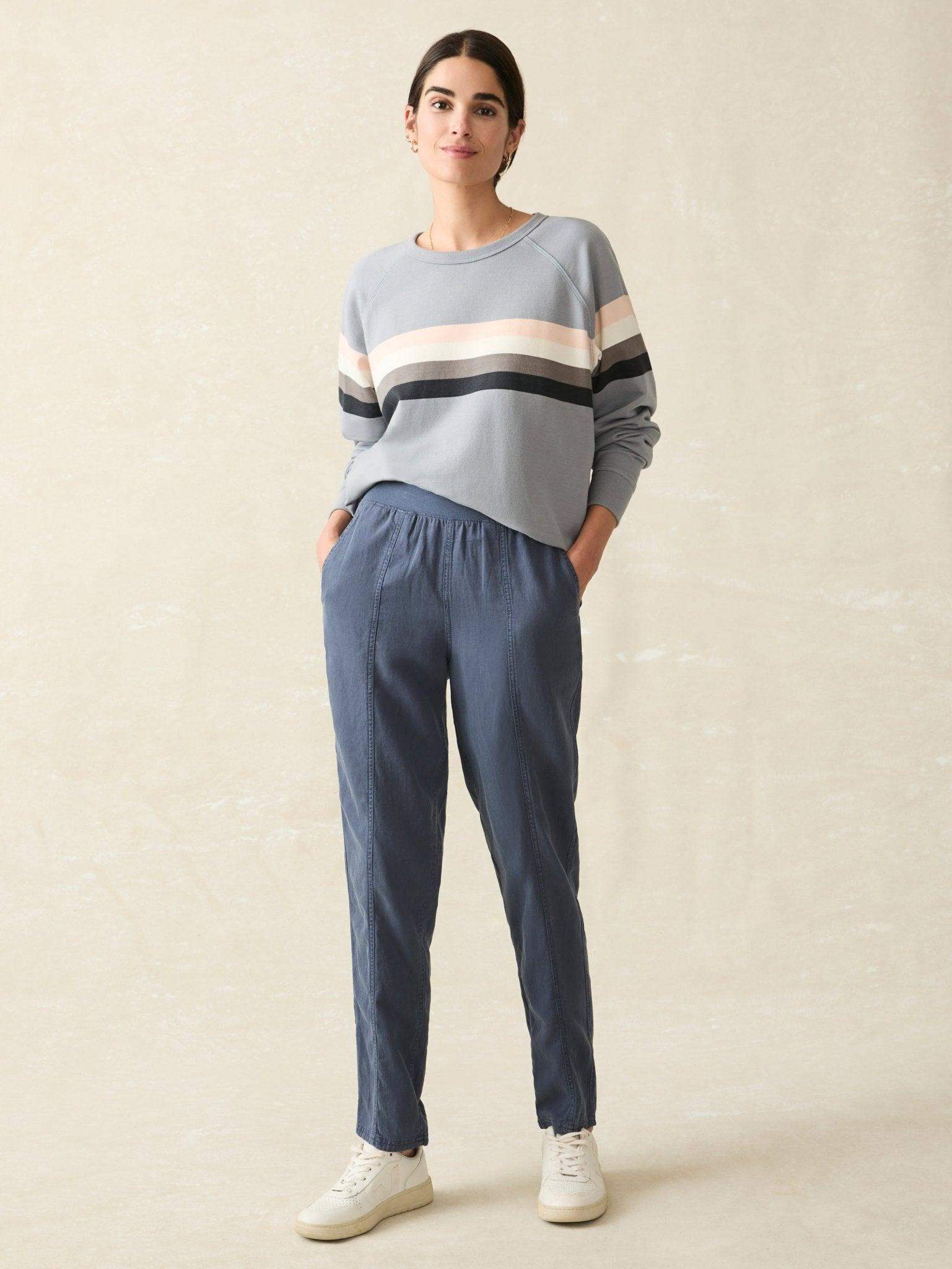 Arlie Pant - Navy - Faherty Brand