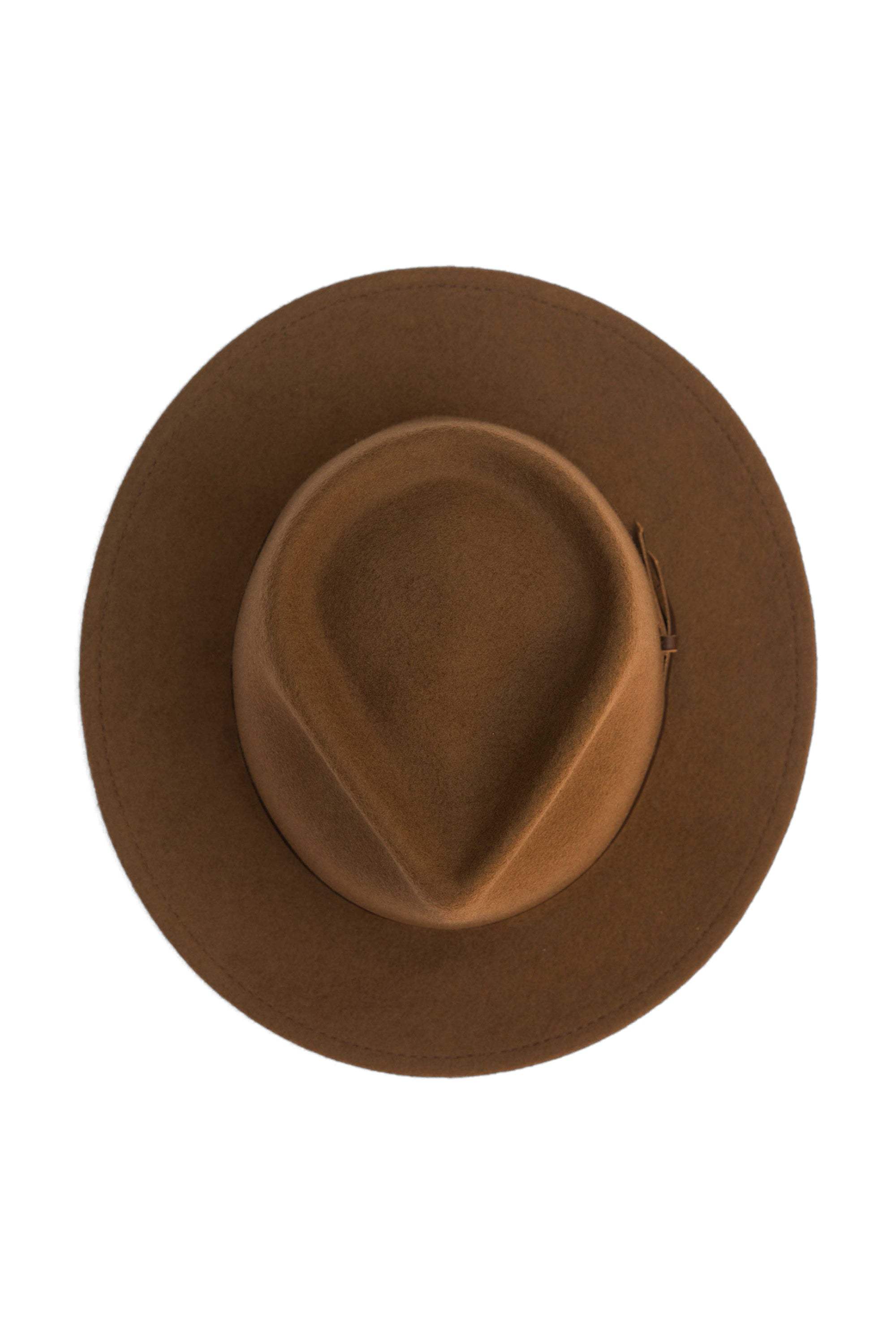 Yellow 108 Eastwood Hat - Caramel