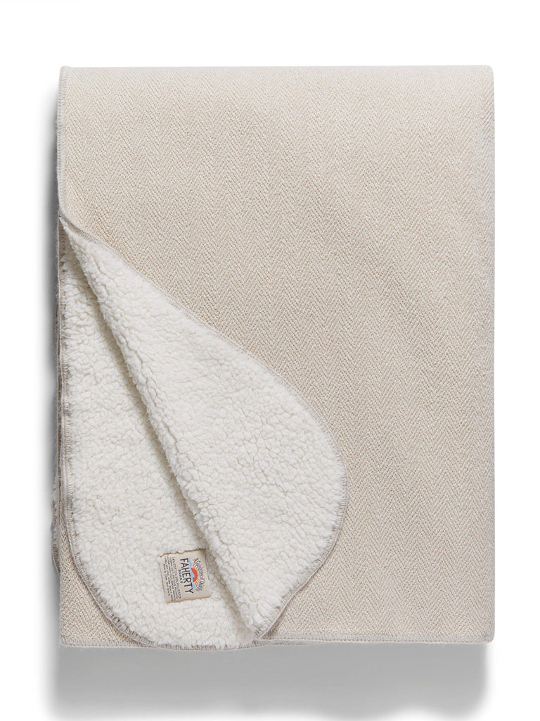 Faherty 2025 sherpa blanket