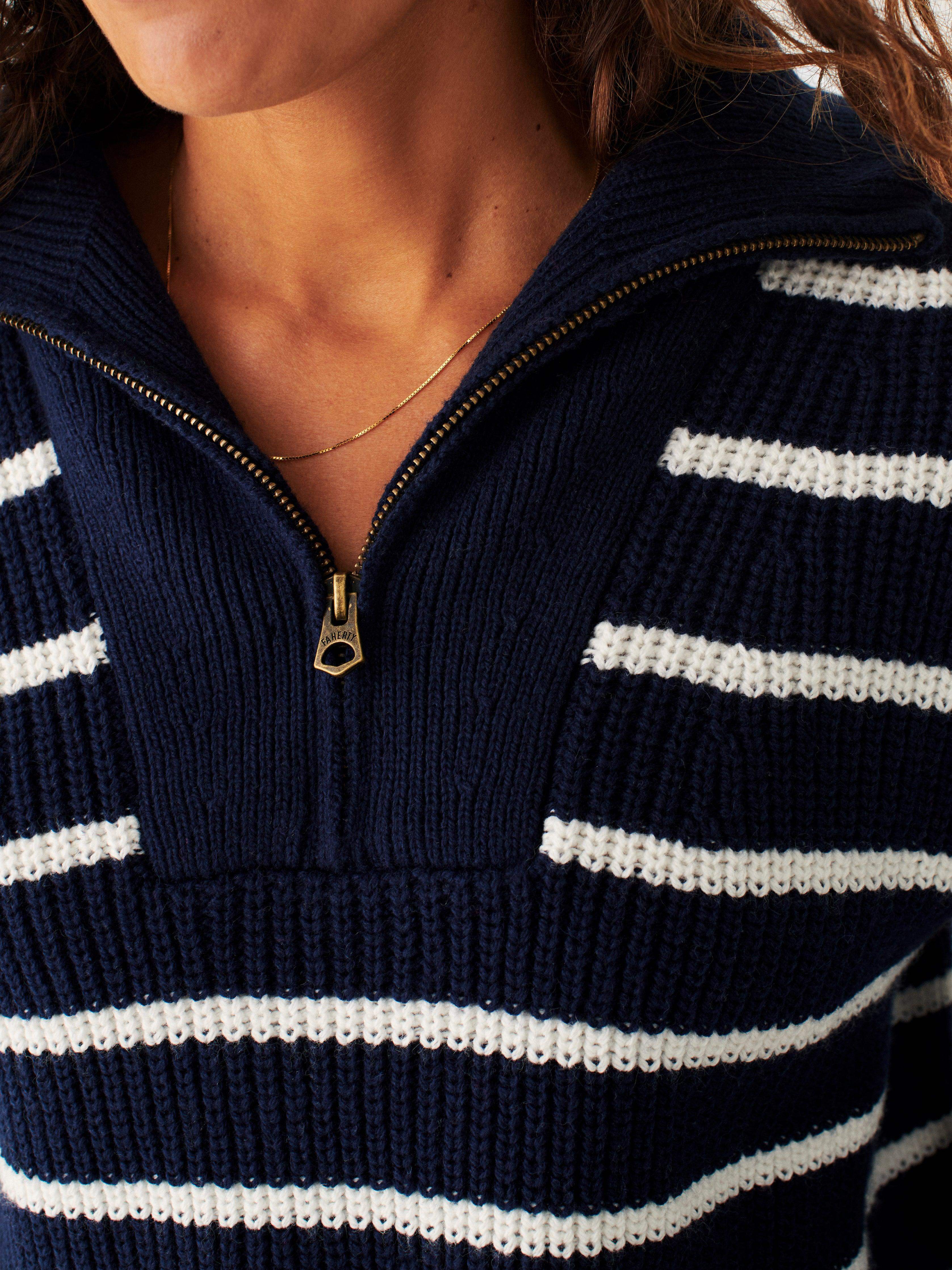 Mariner Sweater - Navy Multi