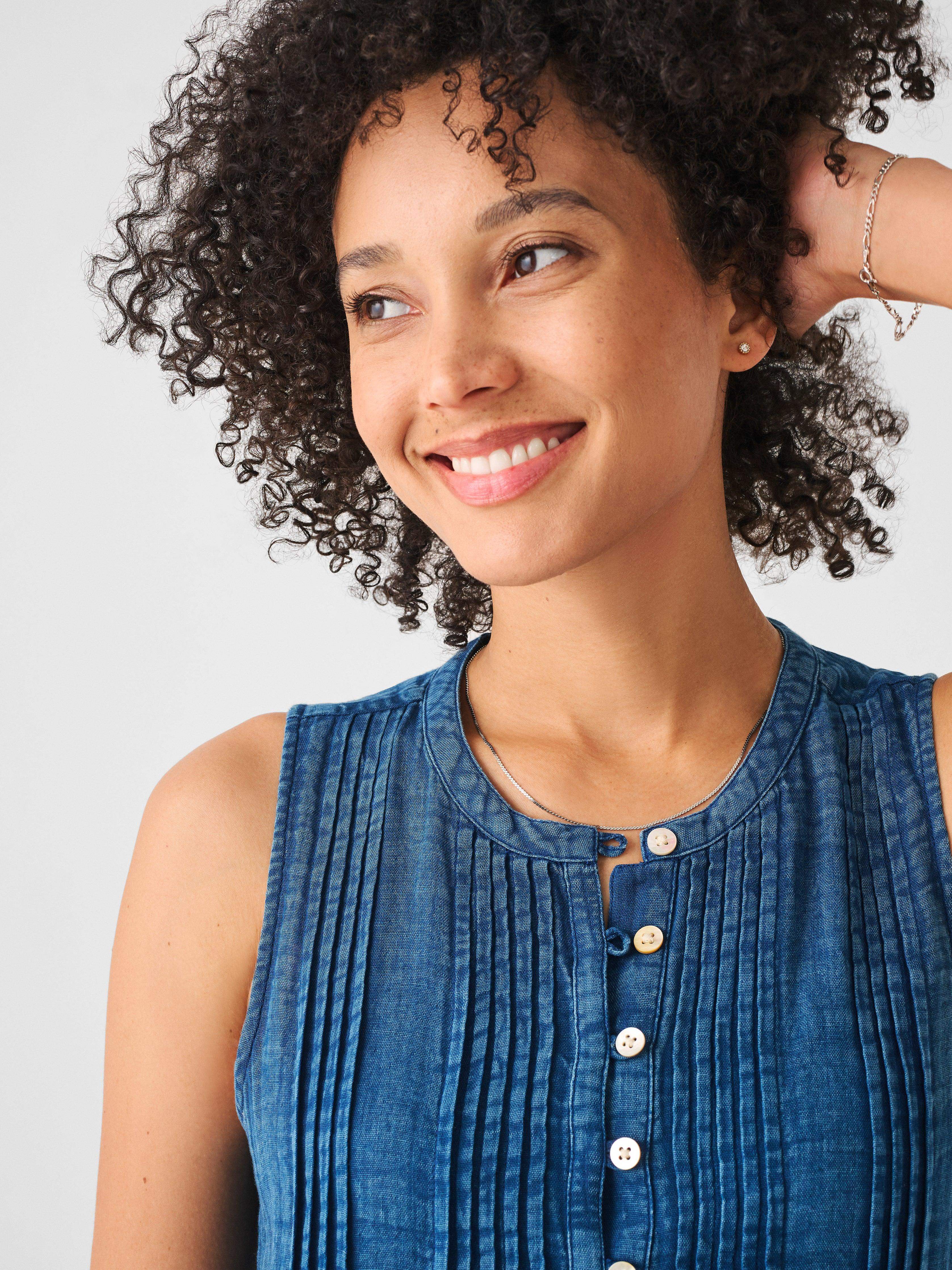 Isha Dress - Indigo