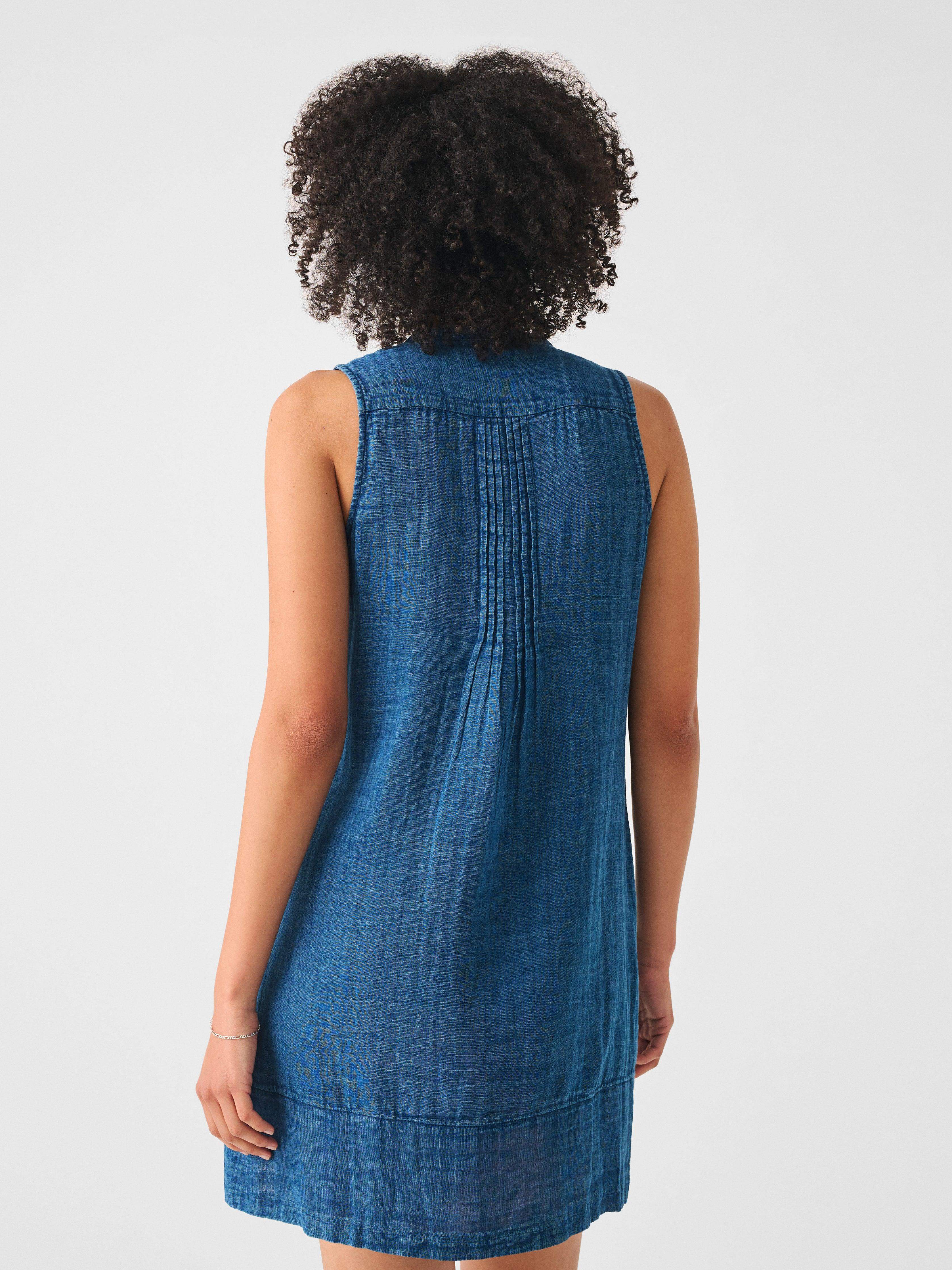 Isha Dress - Indigo