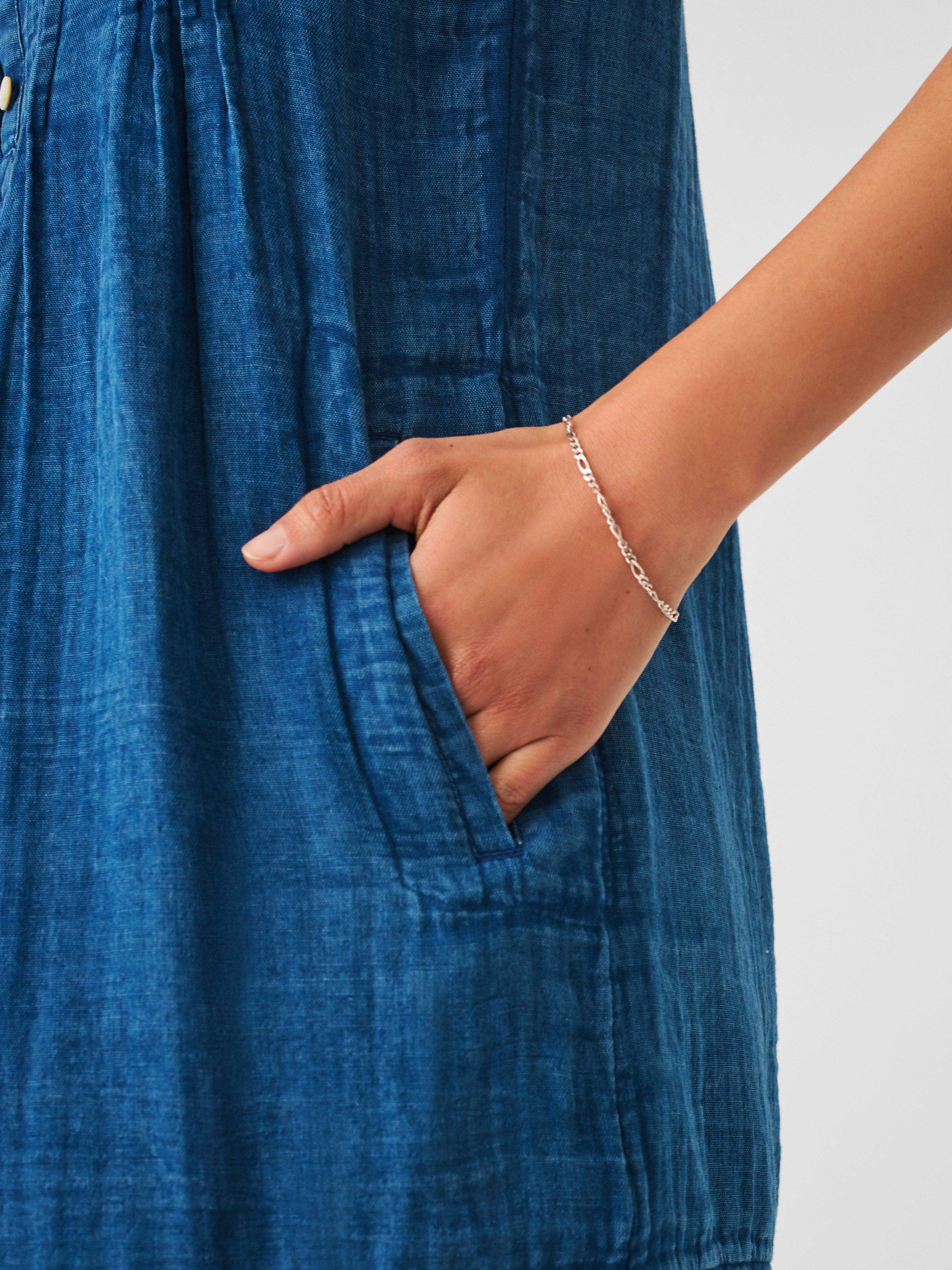 Isha Dress - Indigo
