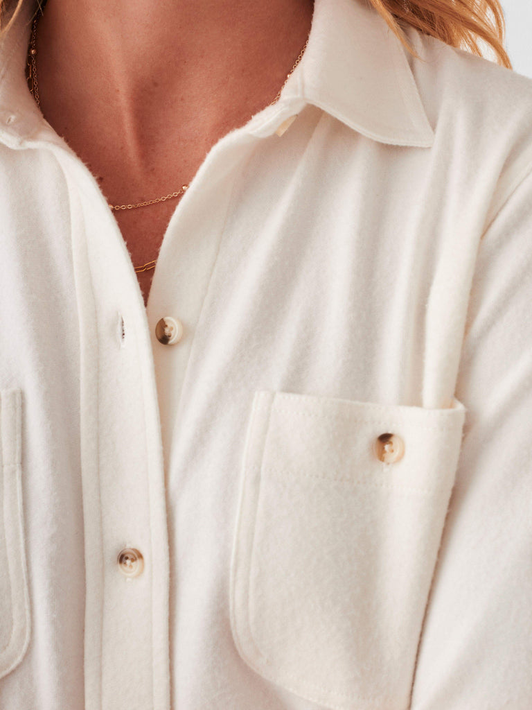 Legend™ Sweater Shirt Pure White Twill Faherty Brand