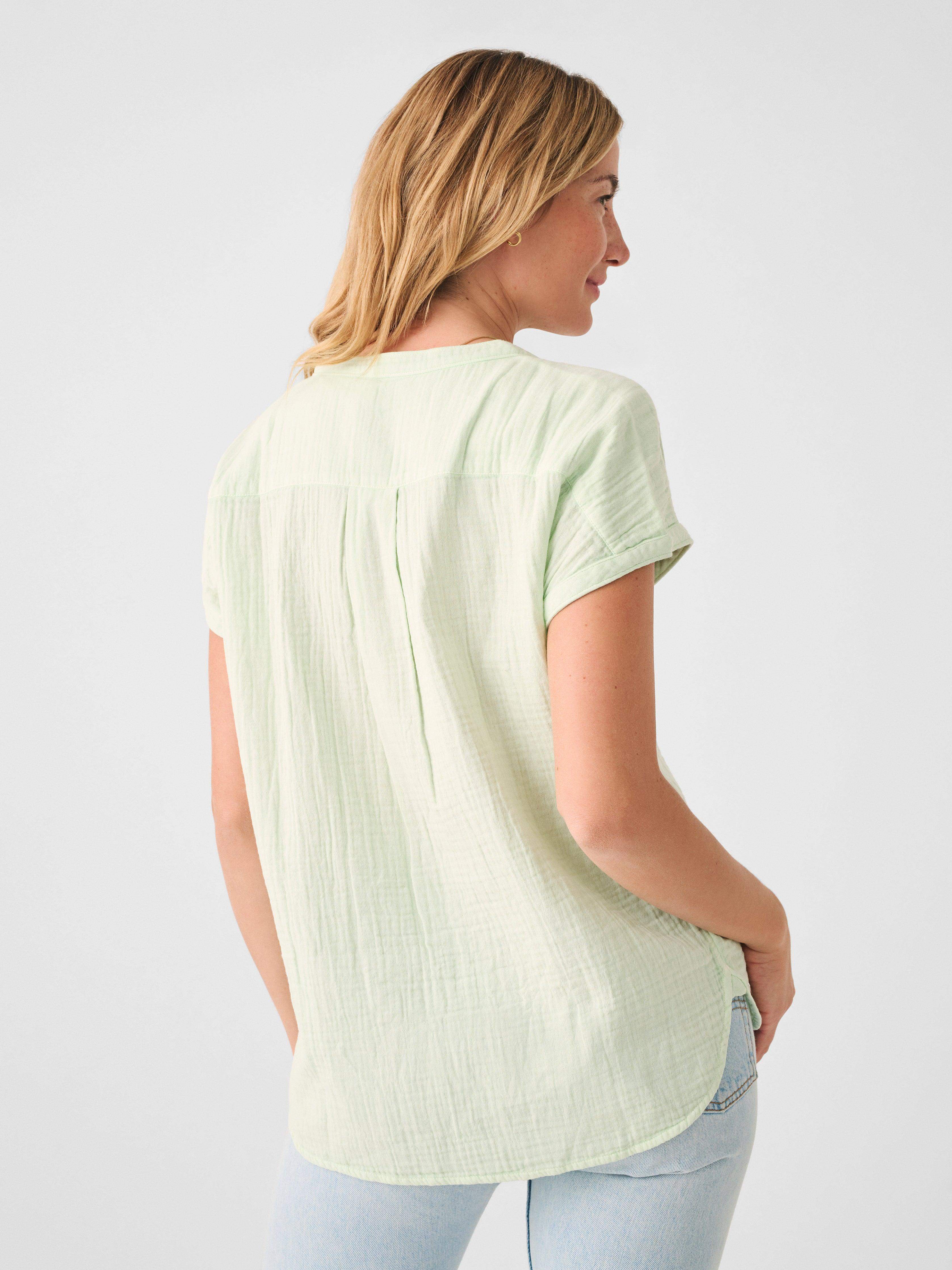 Dream Cotton Gauze Desmond Top - Dewkist