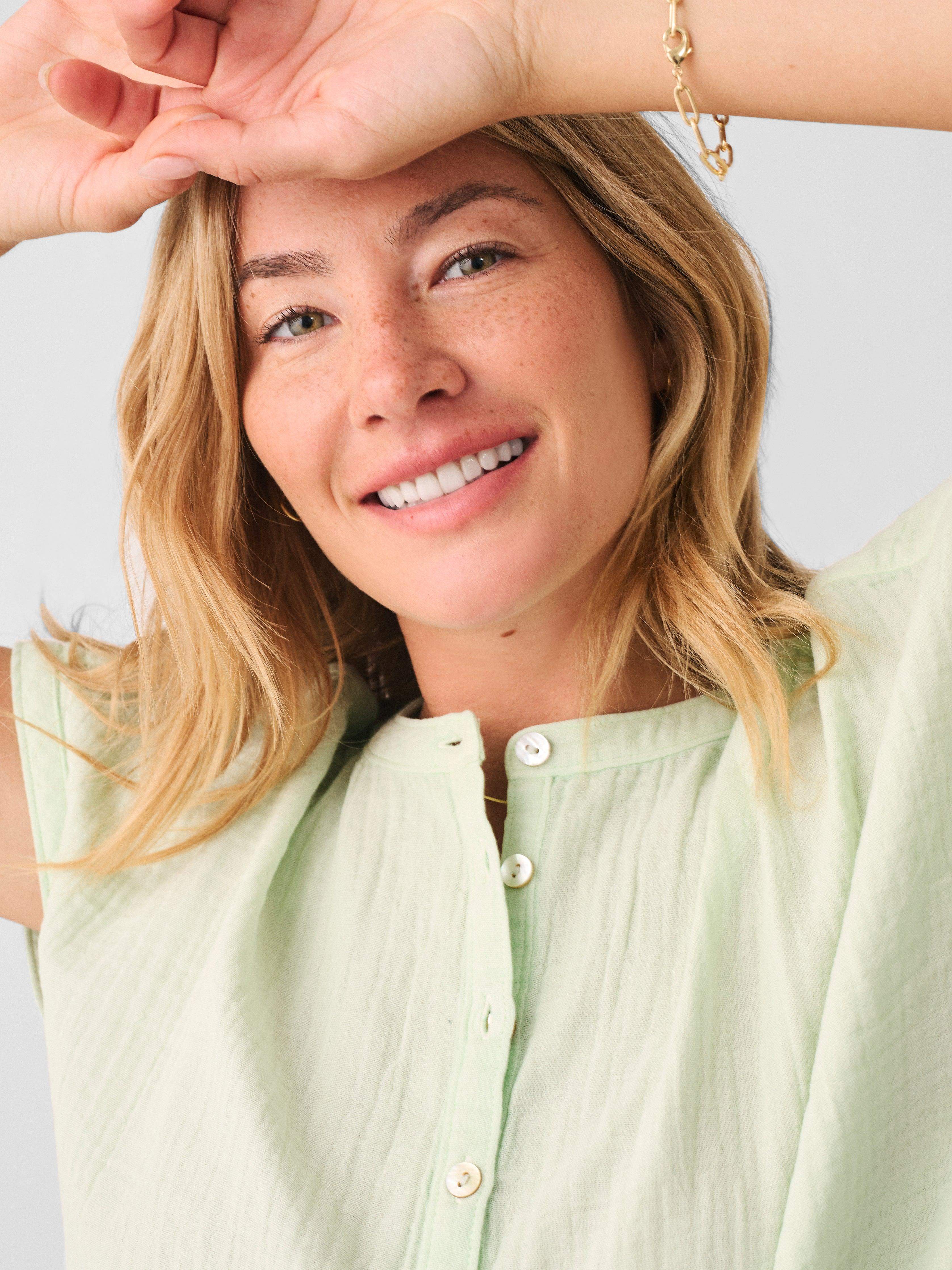 Dream Cotton Gauze Desmond Top - Dewkist