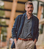 Man Wearing A Faherty Brand Reserve Collection Blazer 