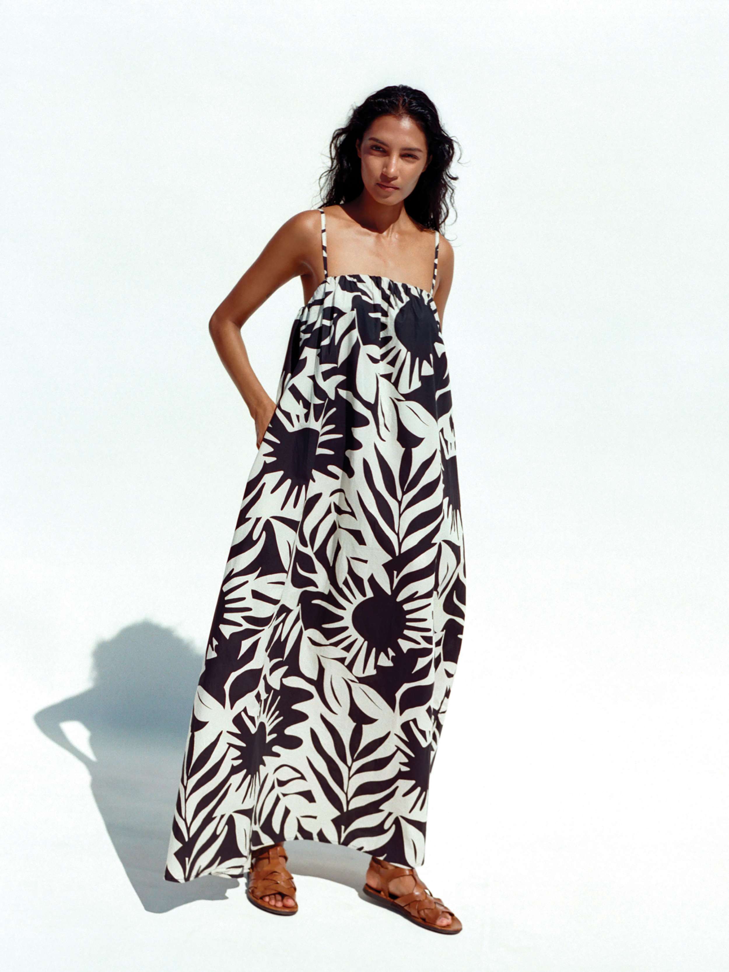 Coastal Poplin Kaua Dress - Garden Sonata | Faherty Brand