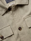 Movement™ Linen Shirt Jacket - Sage Cliff