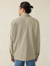 Movement™ Linen Shirt Jacket - Sage Cliff