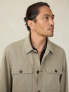 Movement™ Linen Shirt Jacket - Sage Cliff