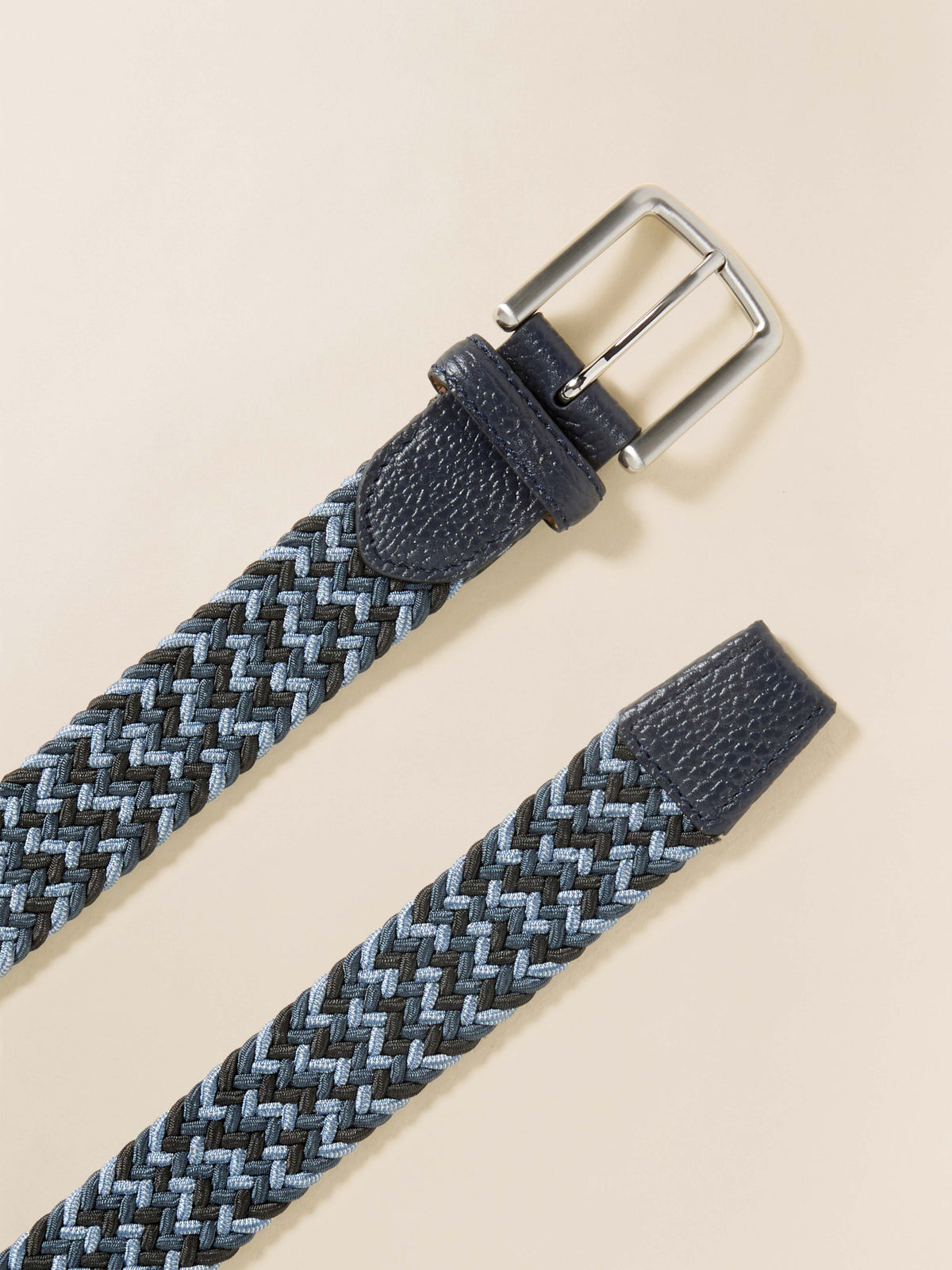 Turquoise flower wide stretch woven belt *shop@iamwarrior Turquoise flower wide stretch woven belt *shop@iamwarrior main image 3