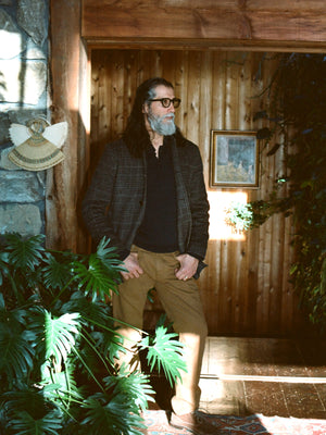 Lighthouse Jacket - Grey Waves Plaid