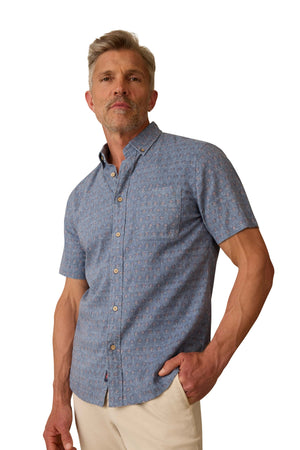 Short-Sleeve Breeze Shirt - Paradise Palm