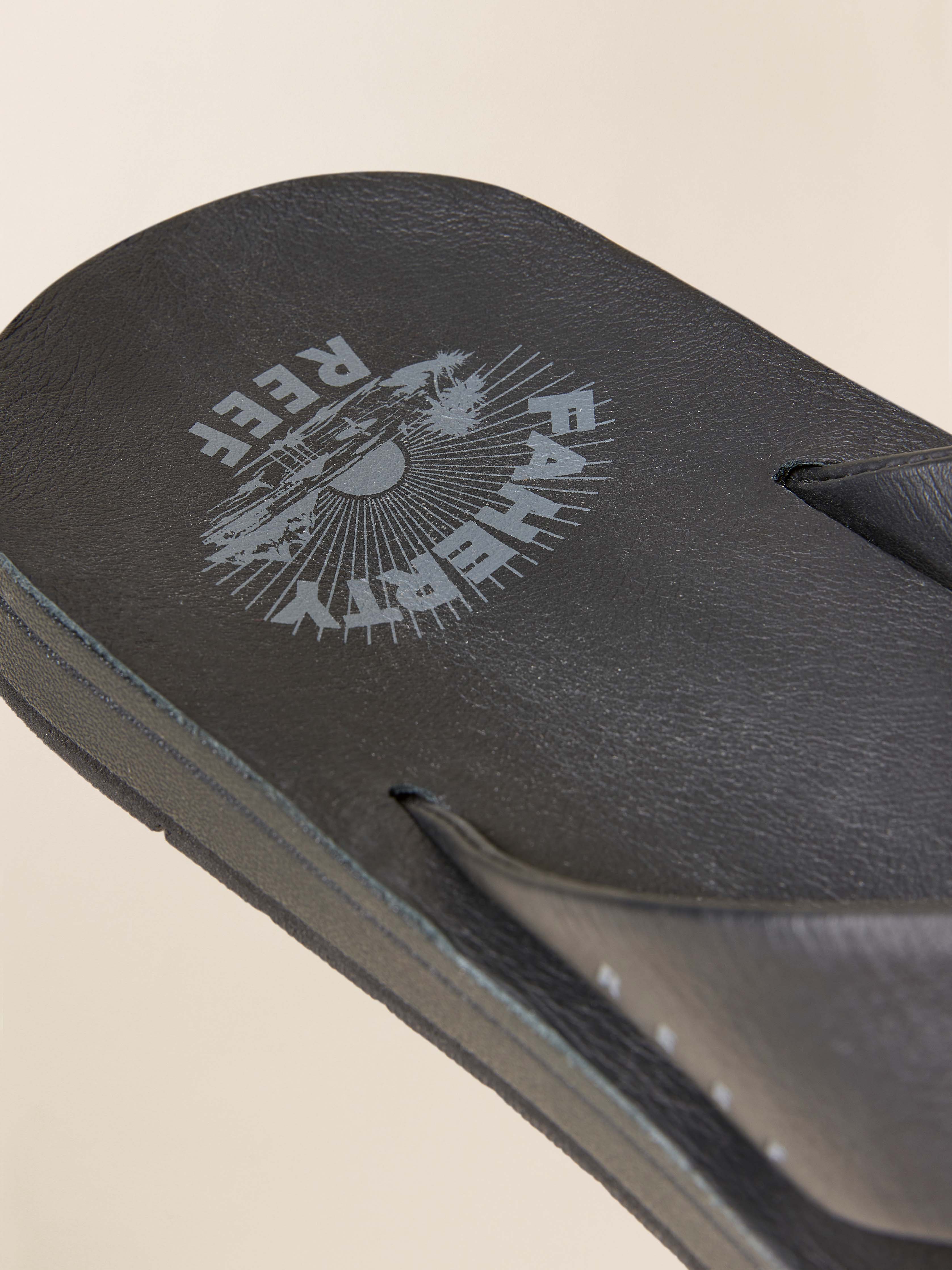 Faherty X Reef Ojai Flip Flop - Black
