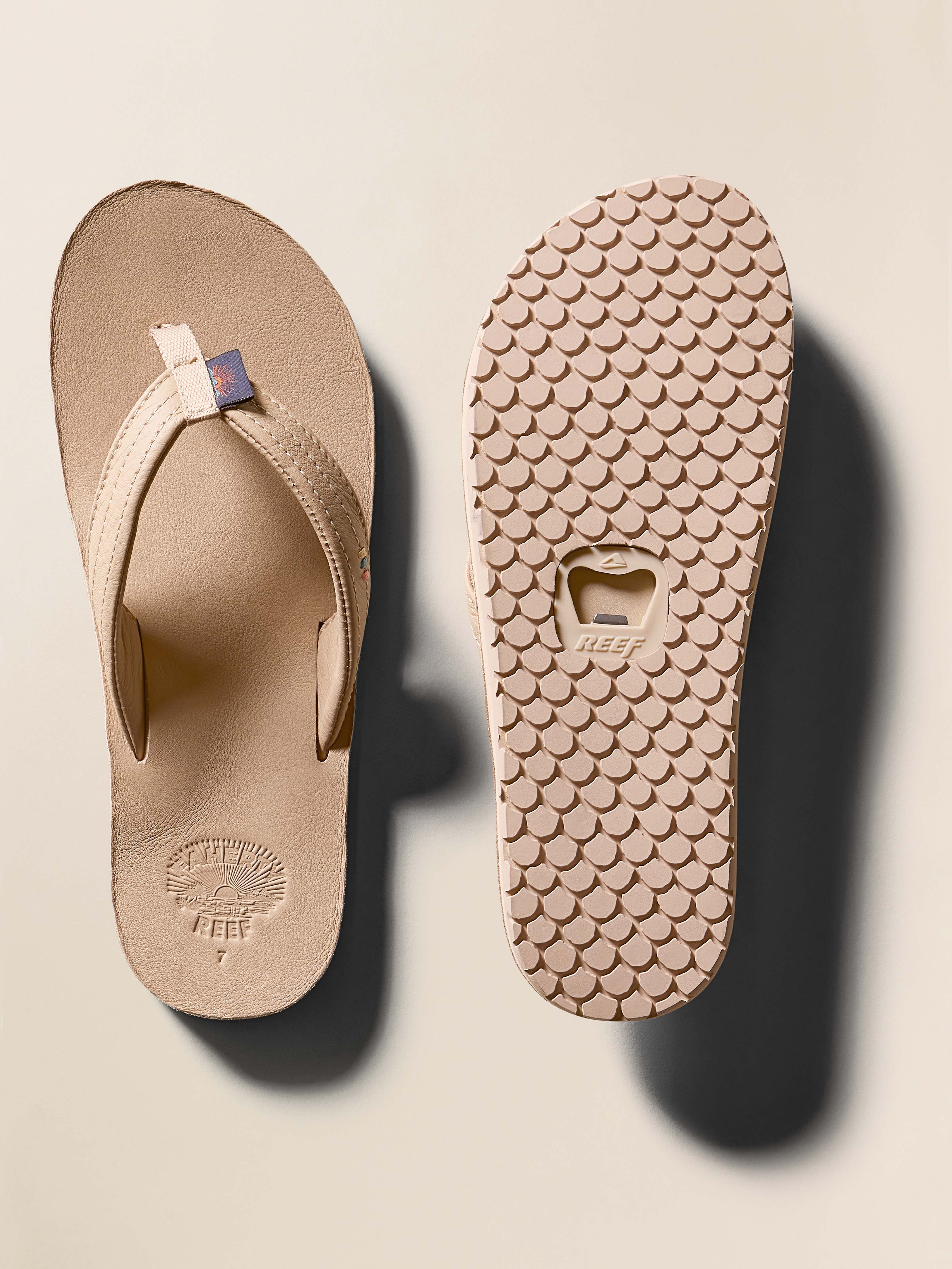 Faherty X Reef Drift Away Flip Flop - Cuban Sands