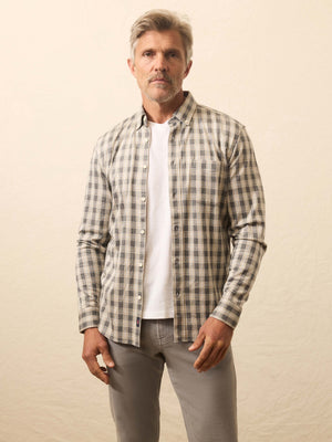 Coastline Knit Shirt - Valley Grounds Plaid