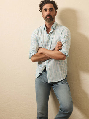 Movement™ Shirt - Stone Lagoon Plaid