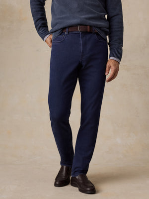 Stretch Terry 5-Pocket Pant - Abyss Navy