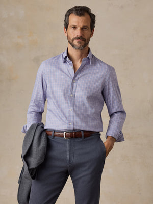The Movement Shirt - Lavender Lake Plaid