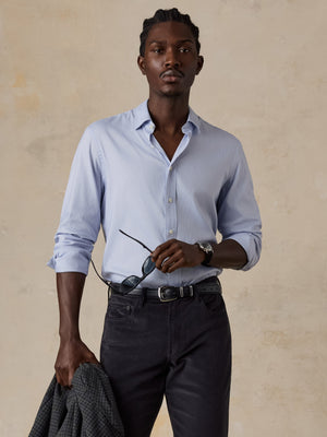 The Movement Shirt - Ocean Mist Check