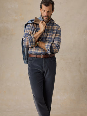 Timberline Brushed Twill Shirt - Moraine Hills Plaid