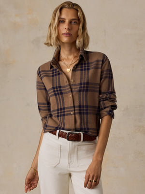 Legend Sweater Classic Shirt - Saddle Back Plaid