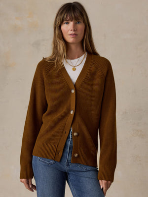 Northshore Cardigan - Toasted Sun
