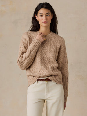 Sunday Morning Crewneck - Camel