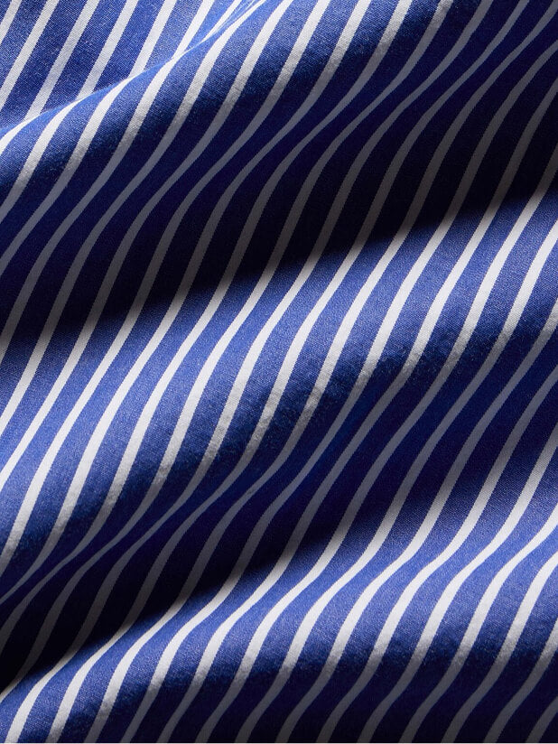 Swatch of coastal poplin fabric