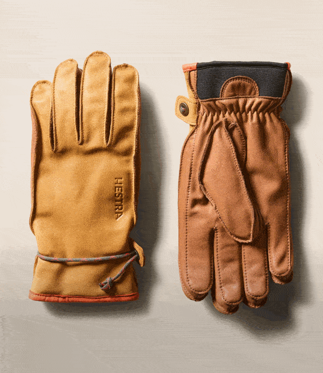 A gif of cold weather accessories including gloves, hats and scarves