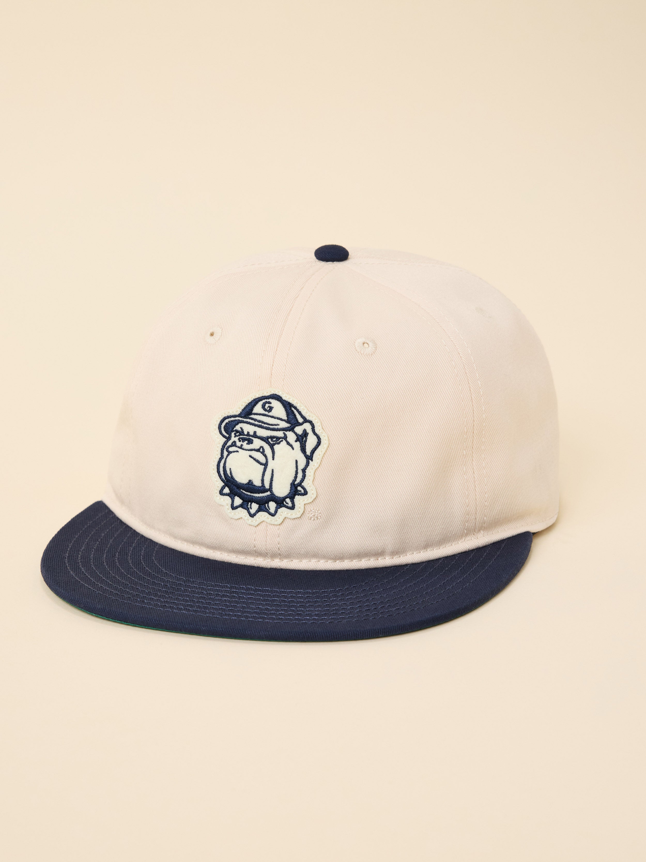 Georgetown Faherty X Ebbets Ballcap - Natural Navy