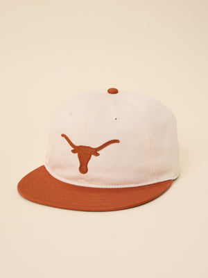 University of Texas Faherty X Ebbets Ballcap - Natural Burnt Orange