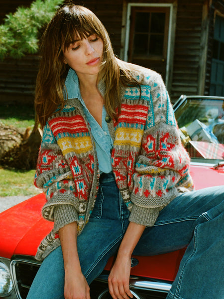 数原龍友 no pain no gain Native Cardigan 数原龍友 no pain no gain