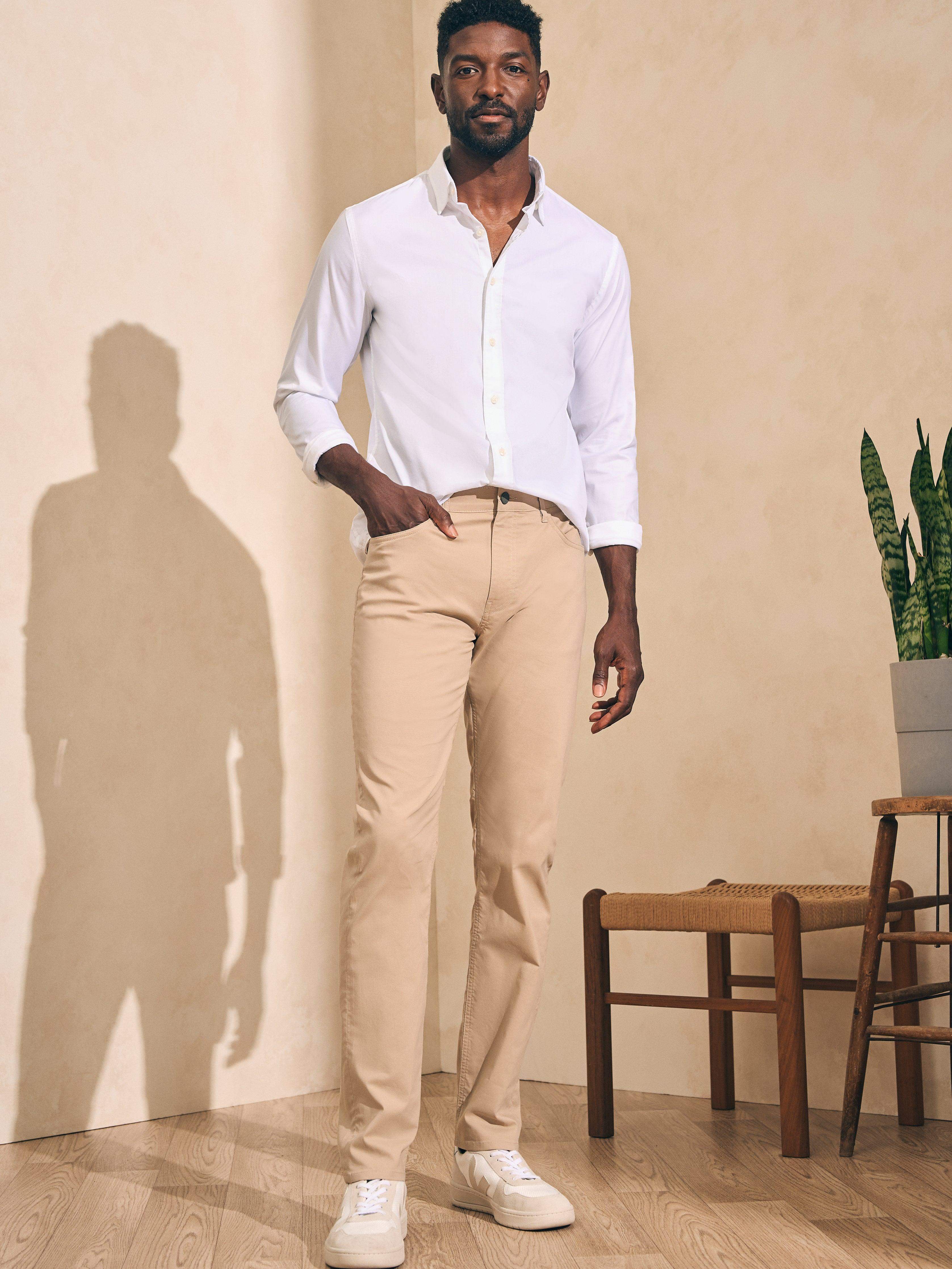 Movement™ 5-Pocket Pant Athletic Fit - Island West Khaki Movement™ 5-Pocket Pant Athletic Fit - Island West Khaki