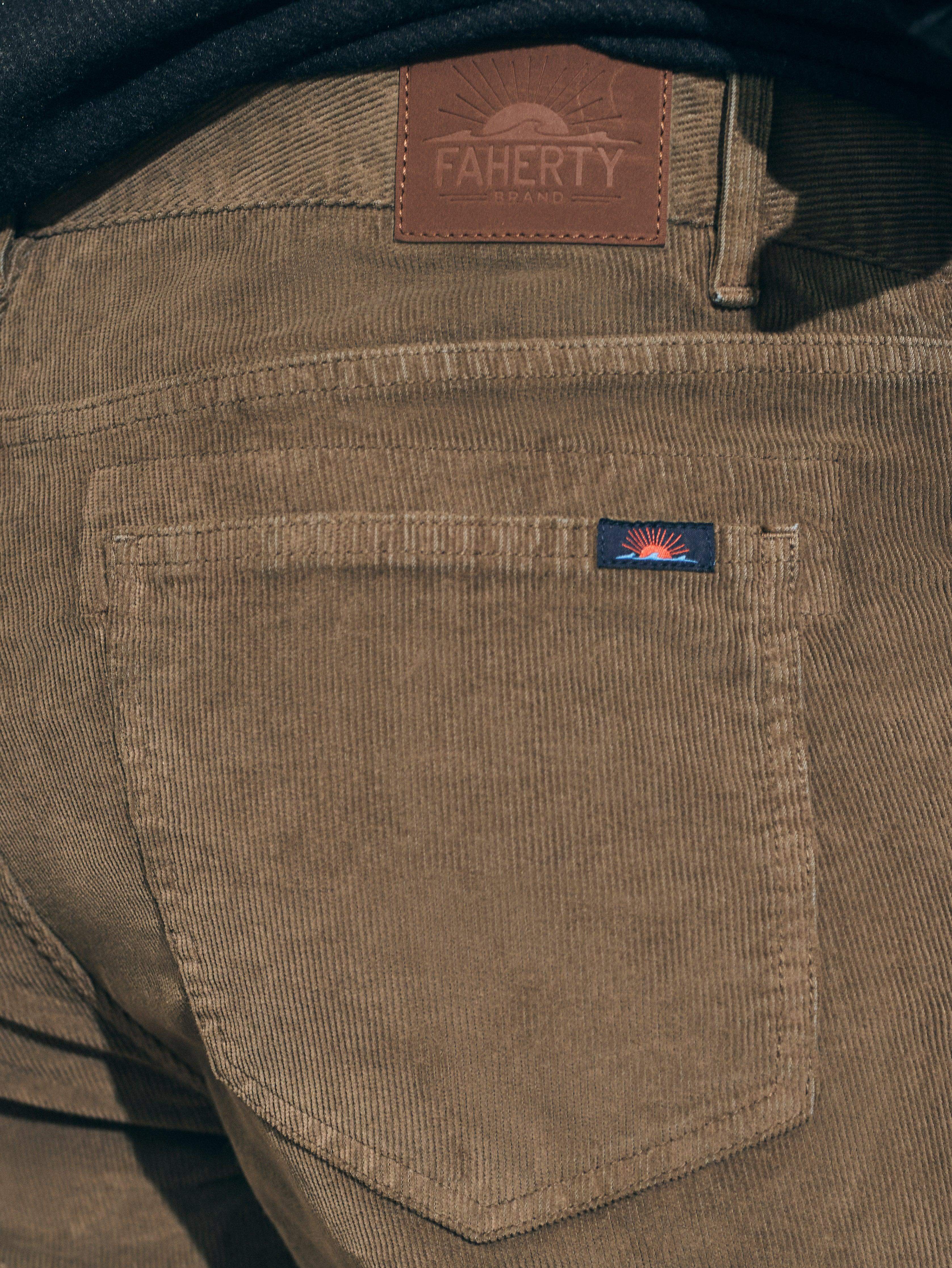 Stretch Corduroy 5-Pocket Pant (32" Inseam) - Surplus Olive