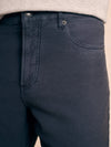 Stretch Terry 5-Pocket Athletic Fit Pant - Navy