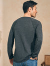 Long-Sleeve Newport Cloud Henley (Tall) - Charcoal Heather