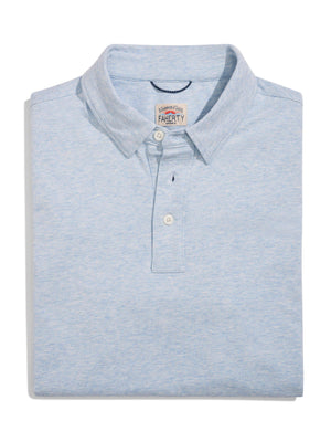 Movement™ Short-Sleeve Polo Shirt - Cardiff Blue Heather