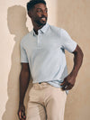Movement™ Short-Sleeve Polo Shirt - Cardiff Blue Heather