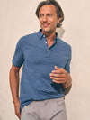 Movement™ Short-Sleeve Polo - Sea Navy Melange