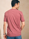 Sunwashed Pocket Tee (Tall) - Plum Wine