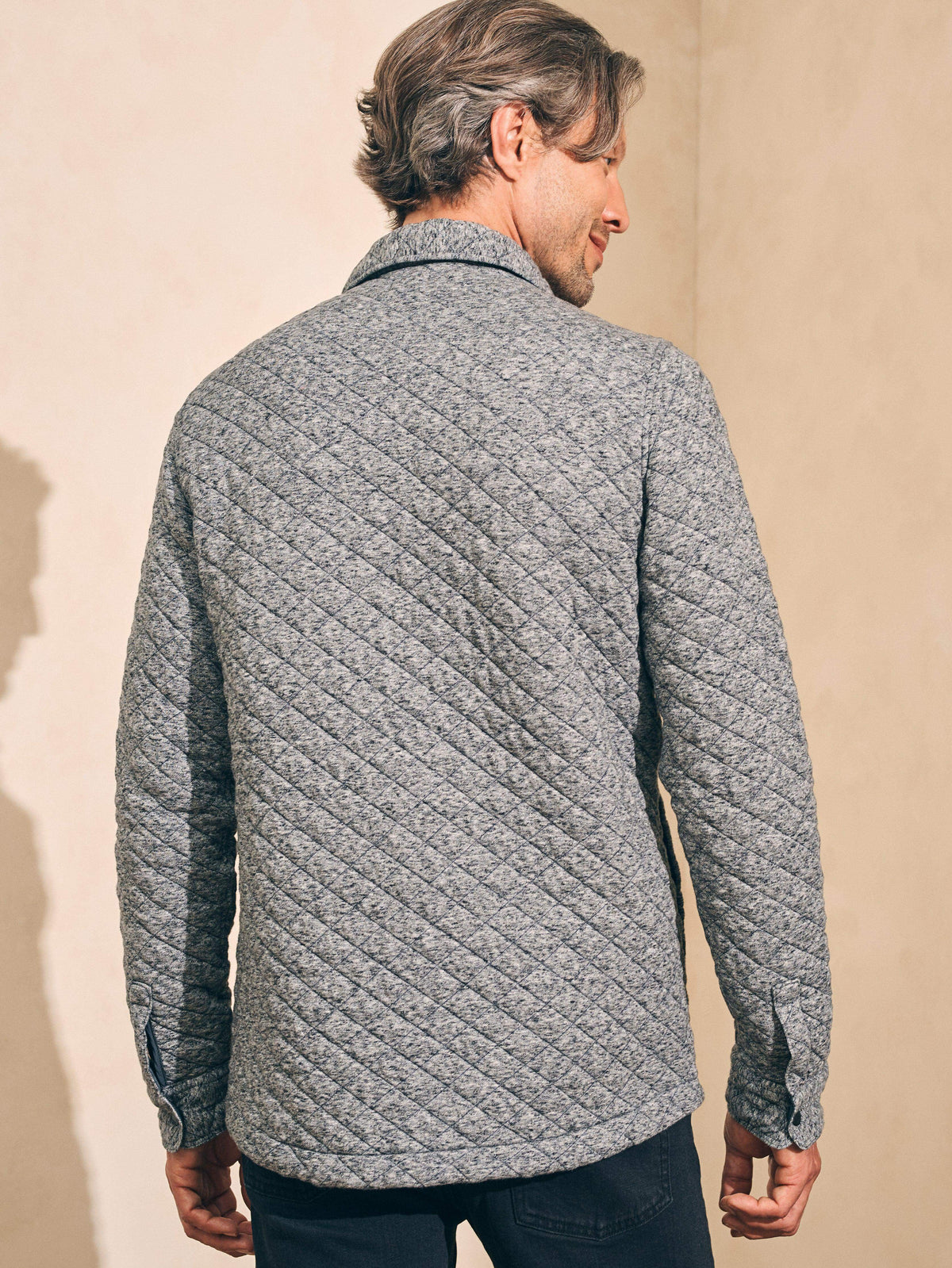 Epic Quilted Fleece CPO (Tall) - Carbon Melange, image 5 of 5