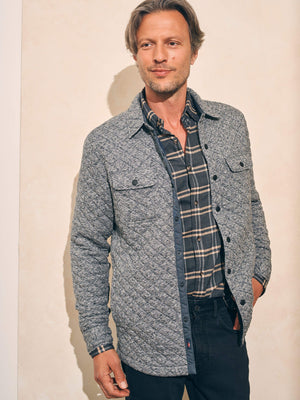 Epic Quilted Fleece CPO (Tall) - Carbon Melange